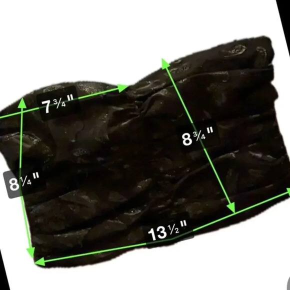 Urban Outfitters Medium‎ Cropped Top Black - Picture 4 of 5